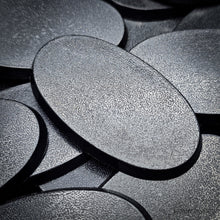 Load image into Gallery viewer, 60x35mm Oval Plain Plastic Bases - ModelBricks
