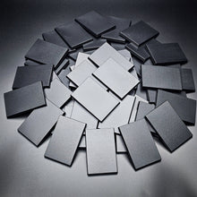 Load image into Gallery viewer, 50x75mm | 75x50mm Rectangular Plain Plastic Bases | Versatile Miniature Stands - ModelBricks

