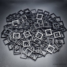 Load image into Gallery viewer, 25–30mm Square Base Adapters | Injection Moulded | No Rebasing Required | Fits Popular Fantasy Miniatures - ModelBricks
