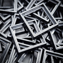 Load image into Gallery viewer, 25–30mm Square Base Adapters | Injection Moulded | No Rebasing Required | Fits Popular Fantasy Miniatures - ModelBricks

