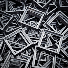 Load image into Gallery viewer, 25–30mm Square Base Adapters | Injection Moulded | No Rebasing Required | Fits Popular Fantasy Miniatures - ModelBricks
