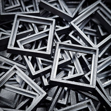 Load image into Gallery viewer, 25–30mm Square Base Adapters | Injection Moulded | No Rebasing Required | Fits Popular Fantasy Miniatures - ModelBricks
