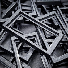 Load image into Gallery viewer, 50x24mm to 60x30mm Rectangle Bases Converters ABS Plastic - ModelBricks
