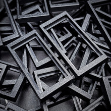 Load image into Gallery viewer, 50x24mm to 60x30mm Rectangle Bases Converters ABS Plastic - ModelBricks
