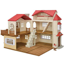 Load image into Gallery viewer, Sylvanian Families - Red Roof Country Home with Secret Attic Playroom
