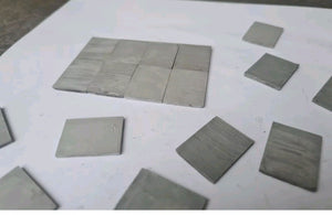 1:24th Scale Paving Slabs - Grey Colour - ModelBricks