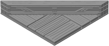 Load image into Gallery viewer, Tavern Tile - Diagonal
