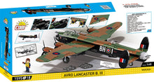 Load image into Gallery viewer, Avro Lancaster Bomber Mk. III brick plane model - COBI 5759 - 1643 bricks - ModelBricks
