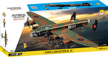 Load image into Gallery viewer, Avro Lancaster Bomber Mk. III brick plane model - COBI 5759 - 1643 bricks - ModelBricks
