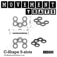 Load image into Gallery viewer, 28mm Movement Trays for Tabletop Games | Wargaming | Full Range - ModelBricks
