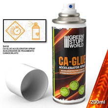 Load image into Gallery viewer, Green Stuff World: CA Glue Accelerator Spray - 200ml - ModelBricks
