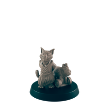 Load image into Gallery viewer, Catfolk Kid and Toy
