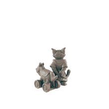 Load image into Gallery viewer, Catfolk Kid and Toy
