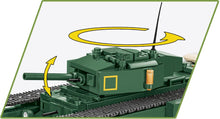 Load image into Gallery viewer, Churchill MK.IV brick tank model - COBI 3128 - 668 bricks
