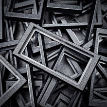 Load image into Gallery viewer, 50x24mm to 60x30mm Rectangle Bases Converters ABS Plastic - ModelBricks
