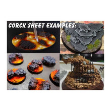 Load image into Gallery viewer, Green Stuff World: Cork Sheet: 198 x 296mm - ModelBricks
