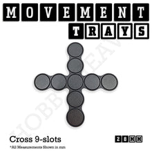 Load image into Gallery viewer, 28mm Movement Trays for Tabletop Games | Wargaming | Full Range - ModelBricks
