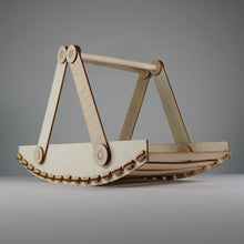 Load image into Gallery viewer, Trug Picnic Basket - Pre-Built Model by Curious Rabbit ® - ModelBricks
