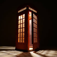 Load image into Gallery viewer, Telephone Box Lamp - Pre-Built Model by Curious Rabbit ® - ModelBricks
