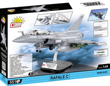 Load image into Gallery viewer, Dassault Rafale C brick plane model - COBI 5901 - 551 bricks

