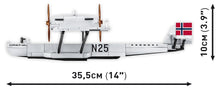Load image into Gallery viewer, Dornier D0 J Wal ‘Amundsen’ N-25 aircraft model- COBI 1384 - 478 bricks
