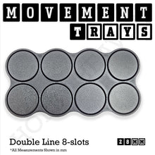 Load image into Gallery viewer, 28mm Movement Trays for Tabletop Games | Wargaming | Full Range - ModelBricks
