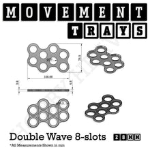 Load image into Gallery viewer, 28mm Movement Trays for Tabletop Games | Wargaming | Full Range - ModelBricks
