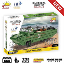 Load image into Gallery viewer, DUKW Amphibia- COBI 3110 - 508 brick amphibious car
