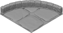 Load image into Gallery viewer, Dungeon Tile - Curved
