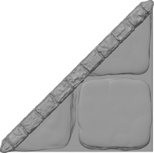 Load image into Gallery viewer, Dungeon Tile - Diagonal
