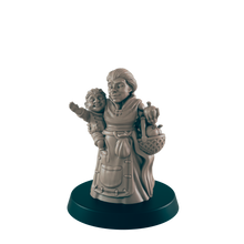 Load image into Gallery viewer, Dwarf Mother and Child - ModelBricks
