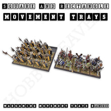 Load image into Gallery viewer, Rectangle Movement Trays | Cavalry &amp; Monsters | 50×25-100×60mm | OBS System - ModelBricks
