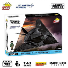 Load image into Gallery viewer, F-117 Nighthawk brick aircraft model - COBI 5903 - 798 bricks
