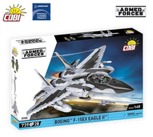 Load image into Gallery viewer, F-15EX Eagle II plane brick model - COBI 5900- 739 bricks
