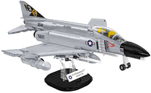 Load image into Gallery viewer, F-4 Phantom II brick plane model - COBI 5897 - 703 bricks
