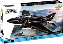 Load image into Gallery viewer, F-4S Phantom II brick plane model - COBI 5899 - 650 bricks
