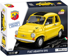 Load image into Gallery viewer, Fiat Abarth 595 brick model car - Cobi 24353 - 1223 bricks EXECUTIVE EDITION
