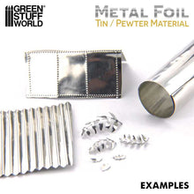 Load image into Gallery viewer, Green Stuff World: Flexible Tin Foil Sheet - Craft Pewter - ModelBricks
