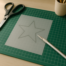 Load image into Gallery viewer, Cut Your Own Stencil – 2 x A4 Frosted Plastic Stencil Boards (0.5mm Thick) - ModelBricks
