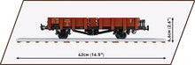 Load image into Gallery viewer, German Railway Guterwagen TYP OMMR 32 LINZ brick model - COBI 6285 - 584 bricks
