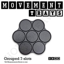 Load image into Gallery viewer, 28mm Movement Trays for Tabletop Games | Wargaming | Full Range - ModelBricks
