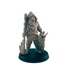 Load image into Gallery viewer, Half Orc Male Fisherman
