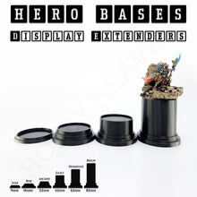 Load image into Gallery viewer, Hero Bases Display Extenders | Squares and Rectangles | Convert Gaming Bases to Display Bases &amp; Plinths - ModelBricks
