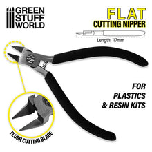 Load image into Gallery viewer, Green Stuff World: Flat Cutting Nippers - ModelBricks
