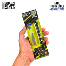 Load image into Gallery viewer, Green Stuff World: Hobby Hand Drill with 8 bits - ModelBricks
