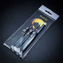 Load image into Gallery viewer, Hobby Heaven 3-Piece Dry Brush Set – S/M/L Miniature Painting Brushes - ModelBricks
