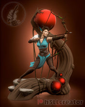 Load image into Gallery viewer, Vex'ahlia from Critical Role - Legends of Vox Machina (fan art) | Miniature scale 1:15 | h3LL Creator | DIY Model Kit
