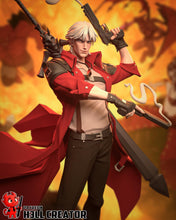 Load image into Gallery viewer, Dante from Devil May Cry - Fan Art - Resin Miniature - H3LL Creator DIY Model Kit 1:12

