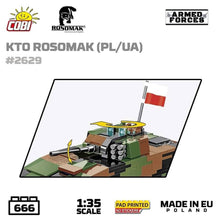 Load image into Gallery viewer, KTO Rosomak armoured car brick model - COBI 2629 - 665 bricks
