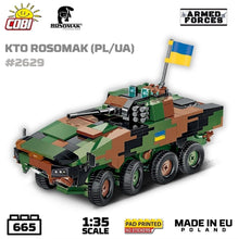 Load image into Gallery viewer, KTO Rosomak armoured car brick model - COBI 2629 - 665 bricks
